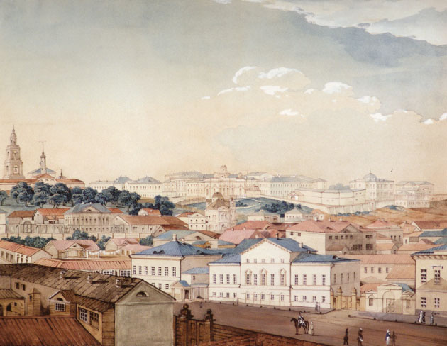 Вид на Казань. 1842 г.