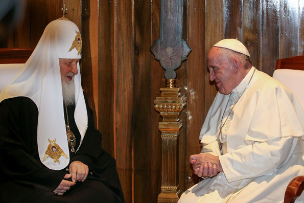 Официальное разъяснение ОВЦС в связи с обращениями по поводу встречи Патриарха Кирилла с Папой Франциском