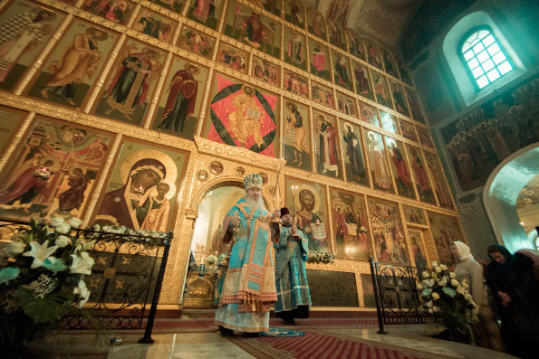 Слово митрополита Феофана в праздник Казанской иконы Божией Матери в Благовещенском соборе