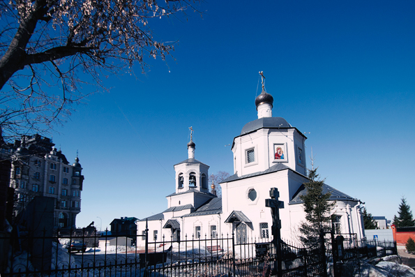 Храм в честь Нерукотворенного Образа Спасителя (Евдокиевская церковь), город Казань