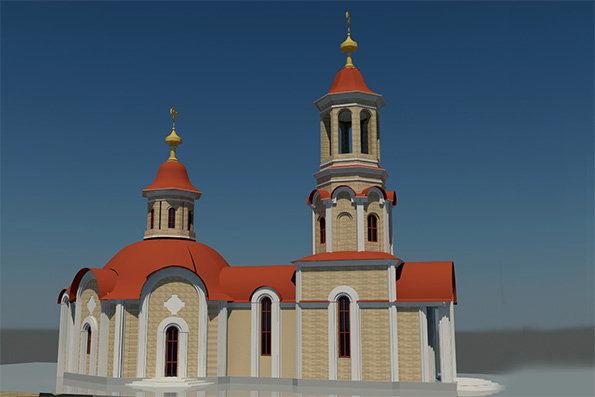 Проект храма в Соколках