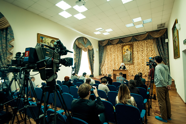 Глава Татарстанской митрополии ответил на вопросы представителей республиканских средств массовой информации
