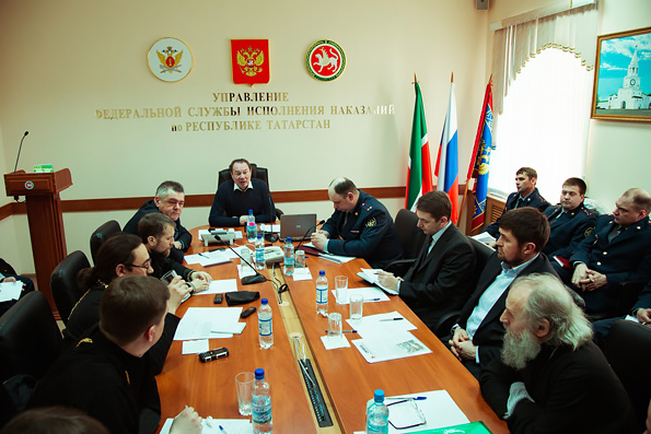 Представители руководства УФСИН РТ встретились с православными священниками