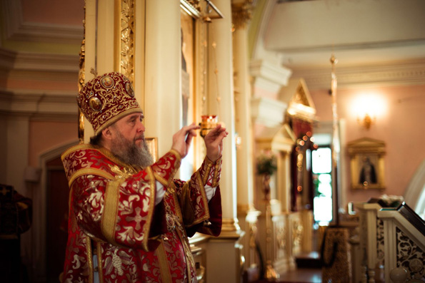 Глава Казахстанского Митрополичьего округа совершил Литургию на месте явления Казанской иконы Пресвятой Богородицы