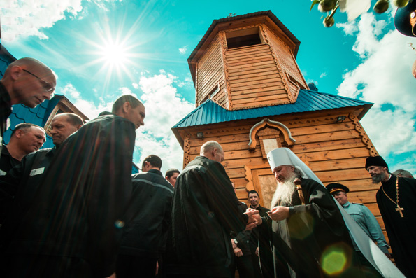 Состоялась встреча митрополита Феофана с осужденными исправительной колонии №5 Республики Татарстан