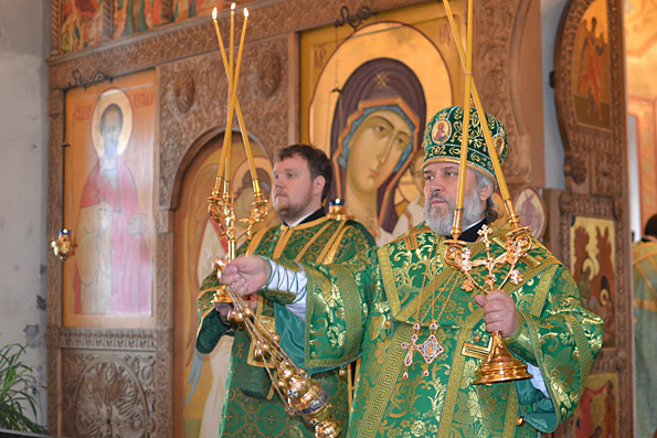 Епископ Пармен совершил архипастырский визит в Камские Поляны