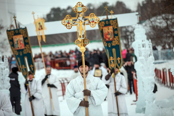 Расписание богослужений в храмах Казанской епархии в дни праздника Крещения Господня